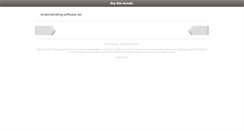 Desktop Screenshot of emailmarketing-software.net